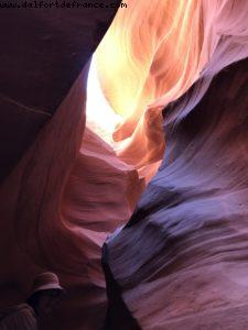 Lower Antelope Canyon - Lac Powel - Parc de la tribu des Navajos