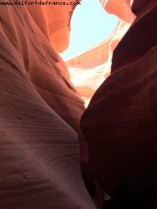 Lower Antelope Canyon - Lac Powel - Parc de la tribu des Navajos