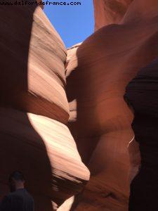 Lower Antelope Canyon - Lac Powel - Parc de la tribu des Navajos