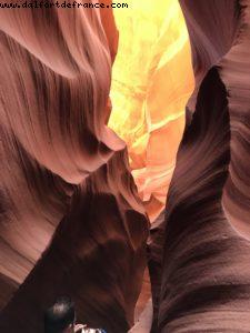 Lower Antelope Canyon - Lac Powel - Parc de la tribu des Navajos