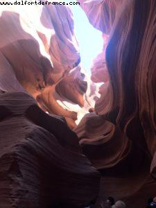 Lower Antelope Canyon - Lac Powel - Parc de la tribu des Navajos