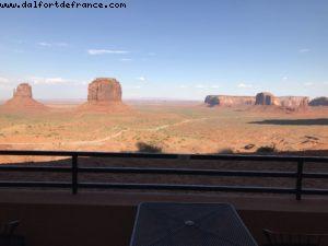 Vue de Chambre #118 - The View Hôtel - Monument Valley - Parc de la tribu des Navajos