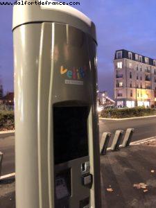 First Velib station in Maisons-Alfort