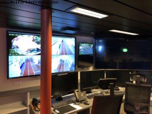 Visite du poste de pilotage - Notre 64eme croisière Atlantis (à bord de l'Harmony of the Seas)