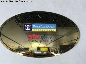 Visite du poste de pilotage - Notre 64eme croisière Atlantis (à bord de l'Harmony of the Seas)