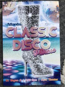 Classic Disco tea dance - Notre 64eme croisière Atlantis (à bord de l'Harmony of the Seas)