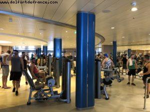 salle de sport - Notre 64eme croisière Atlantis (à bord de l'Harmony of the Seas)