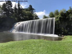 Rere waterfalls - Driving around Gismore - Our 65th Atlantis Cruise (Noordam)