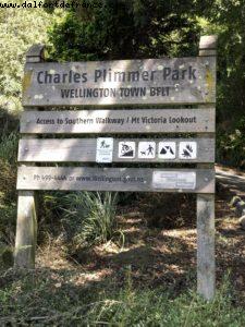 Hiking in Mount Victoria Park - Wellington - Our 65th Atlantis Cruise (Noordam)