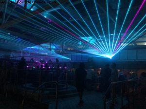 Atlantis Night-Club - Day at sea - Crossing Tasmanian Sea - Our 65th Atlantis Cruise (Noordam)