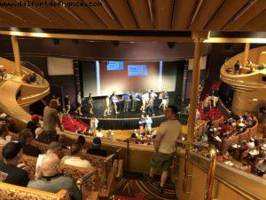 Bingo with La Voix - Day at sea - Crossing Tasmanian Sea - Our 65th Atlantis Cruise (Noordam)