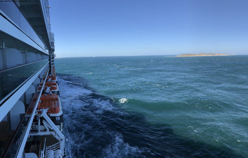 Entering Melbourne Bay - Our 65th Atlantis Cruise (Noordam)