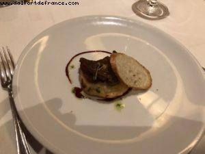 Fois Gras Poëlé - Le diner! - Notre 65eme croisière Atlantis (à bord du Noordam)