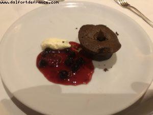 Fondant au Chocolat - Dinner Time ! - Our 65th Atlantis Cruise (Noordam)
