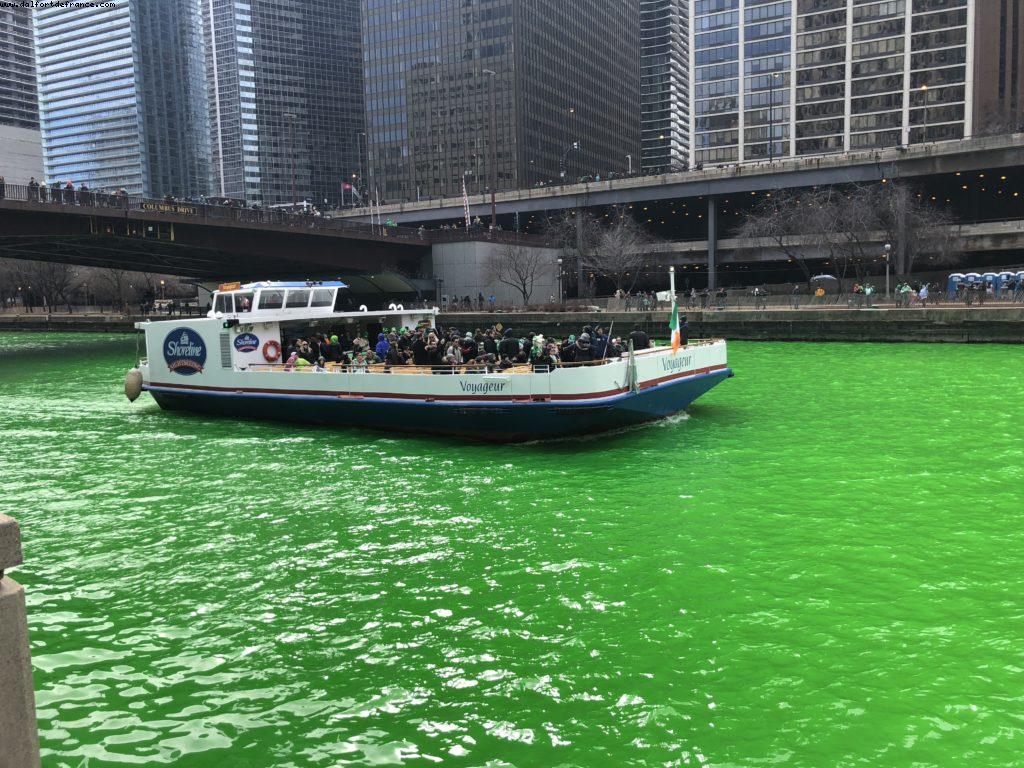 Fête de la st Patrick - Chicago