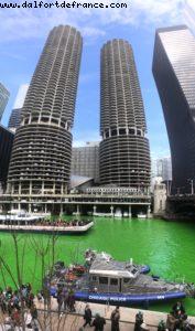 Fête de la st Patrick - Chicago