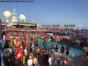 Where are you from? - Our first 'The Cruise' -aka La Demence cruise (Sovereign) 