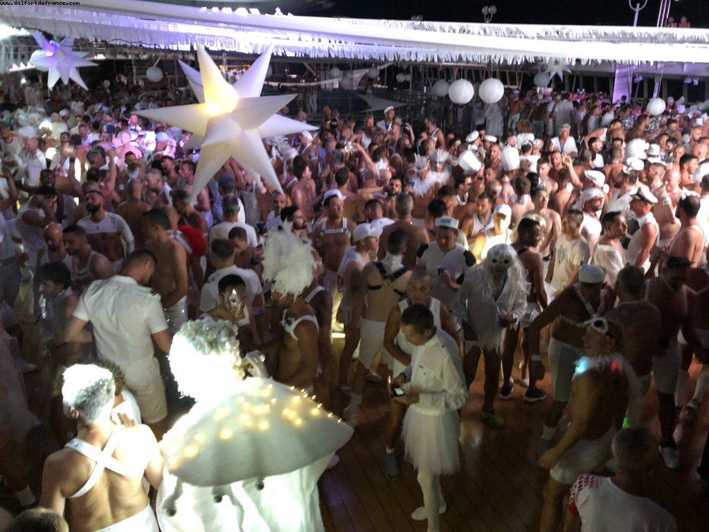 White Party - Our first 'The Cruise' -aka La Demence cruise (Sovereign) 