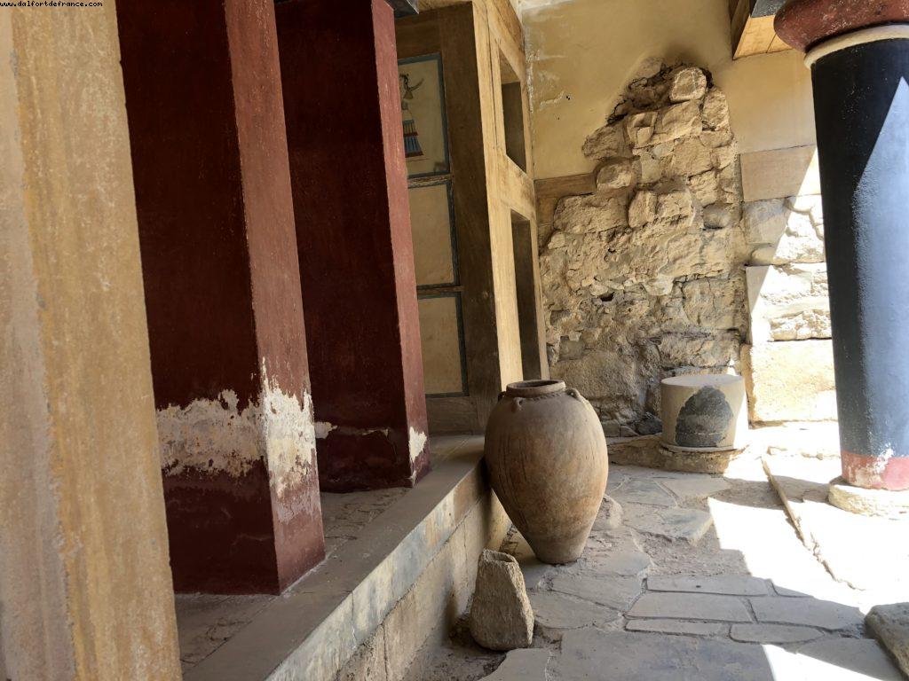 Knossos Palace - Heraklion - Our 68th Atlantis cruise (Celebrity Reflection)