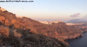 Sunset @ Skaros Rock - Fira - Our 68th Atlantis cruise (Celebrity Reflection)