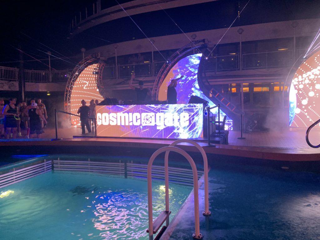 Cosmic Gate in Concert (EDM) - Our 69th Atlantis cruise (Norvegian Pearl)