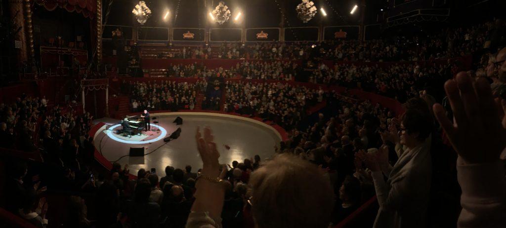 Gerard Depardieu sings Barbara'songs - Cirque d'hiver - Paris
