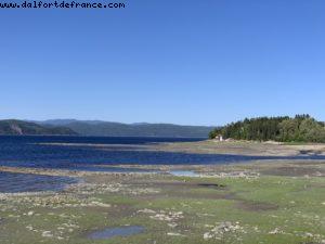 Driving to St Jean lake