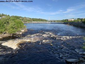 Driving to St Jean lake