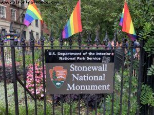 Stonewall National Monument - Where it all started! Christopher Street - New York City - Stonewall 50th Anniversary 