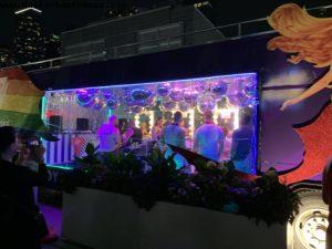 Atlantis and Virgin Voyage Bus - New York City - Stonewall 50th Anniversary 