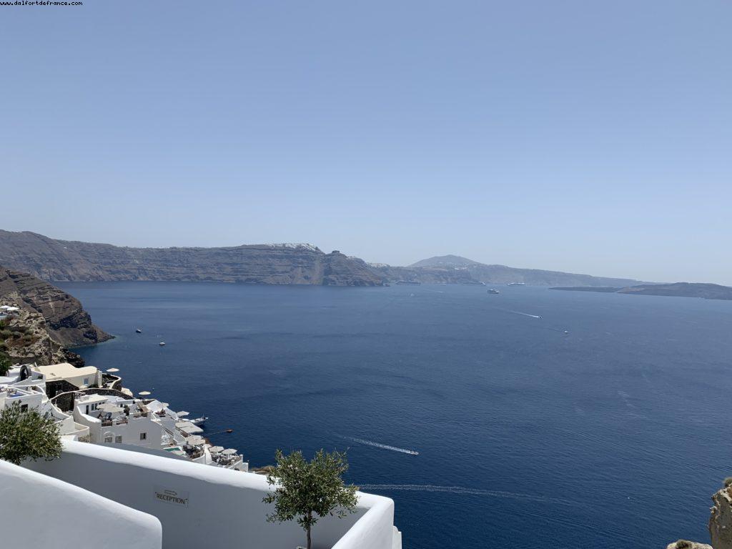 Hiking From Oia to Fira - Santorini - Our 2nd 'The Cruise' - aka La Demence Cruise - (Rhapsody of the Seas)