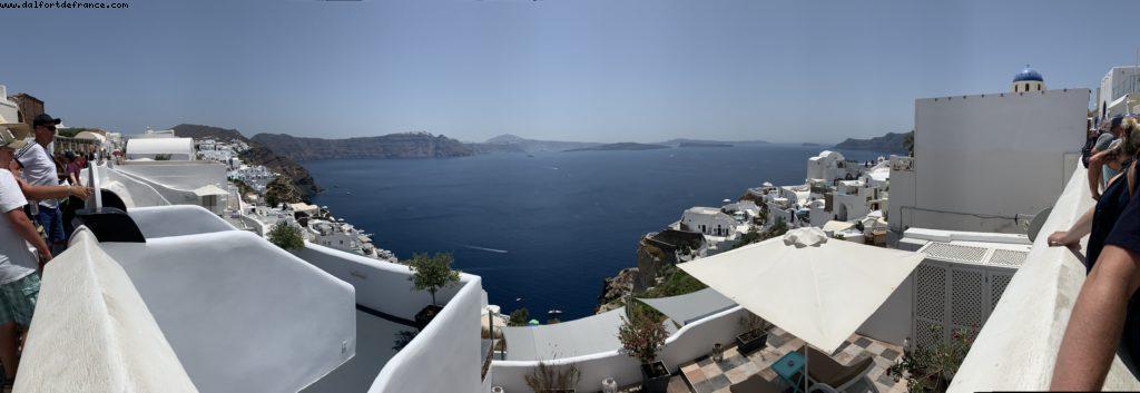 4588 Hiking From Oia to Fira - Santorini - Our 2nd 'The Cruise' - aka La Demence Cruise - (Rhapsody of the Seas)