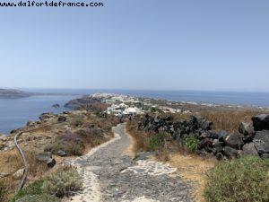 Hiking From Oia to Fira - Santorini - Our 2nd 'The Cruise' - aka La Demence Cruise - (Rhapsody of the Seas)
