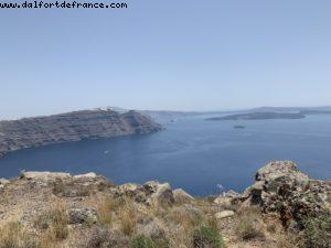 4608 Hiking From Oia to Fira - Santorini - Our 2nd 'The Cruise' - aka La Demence Cruise - (Rhapsody of the Seas)
