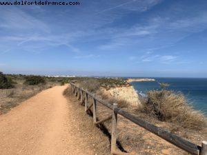 Walking from Praia Da Luz to Lagos
