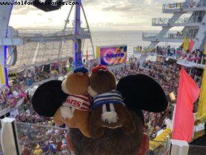 Character Tea Dance - Aquatheater Suite #8730 - Our 75th Atlantis cruise (Oasis of the Seas)