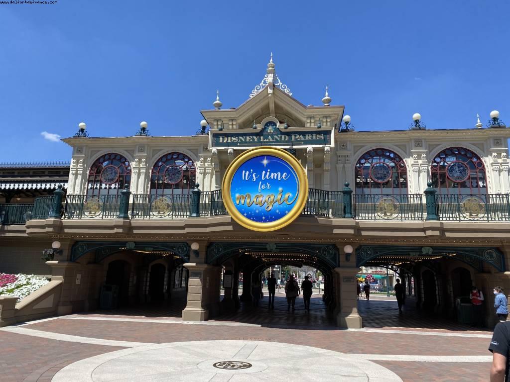 Disneyland Premiere Grand Reopening - After the big Covid lockdown - Paris, France 