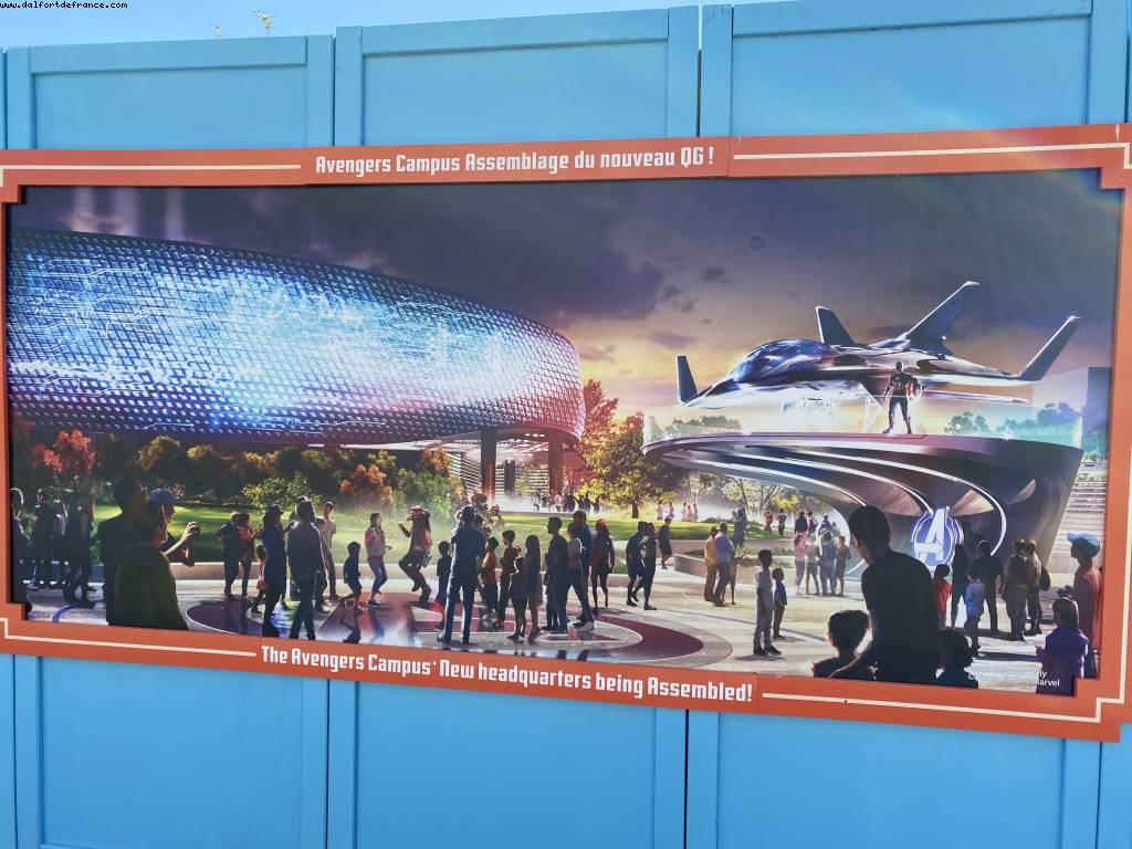 Futur new lands - Walt disney Studios -Disneyland Premiere Grand Reopening - After the big Covid lockdown - Paris, France 