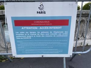 Covid Times -Walking Around -After the big Covid lockdown - Paris, France 