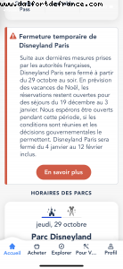 Lockdown #2 - Last hours before closing - Disneyland Paris, France