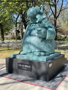 Lockdown #3 - Expo The Cat from Geluck - Champs Elysées - Paris, France 