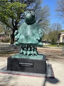 Lockdown #3 - Expo The Cat from Geluck - Champs Elysées - Paris, France 