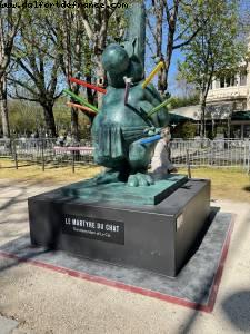 Lockdown #3 - Expo The Cat from Geluck - Champs Elysées - Paris, France 