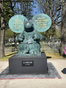 Lockdown #3 - Expo The Cat from Geluck - Champs Elysées - Paris, France 