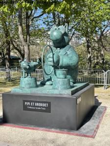 Lockdown #3 - Expo The Cat from Geluck - Champs Elysées - Paris, France 