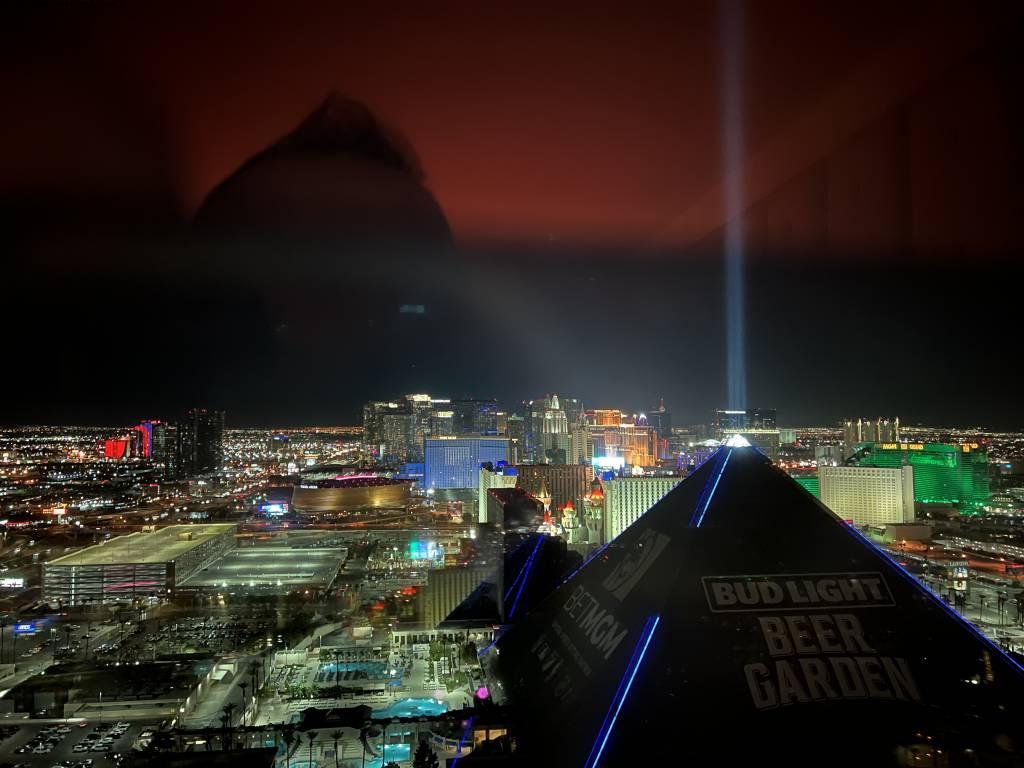 View from our room - Hotel Delano - Las Vegas, Nevada