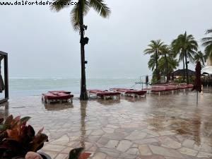Stormy weather - Sheraton Waikiki - Honolulu, Hawaii