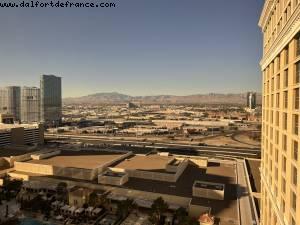 View from the room 23007 - Bellagio Hotel - Las Vegas, Nevada