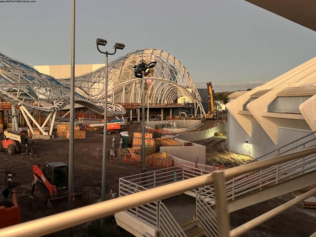 Tron constructions - Magic Kingdom - Walt Disney World - Orlando, Florida