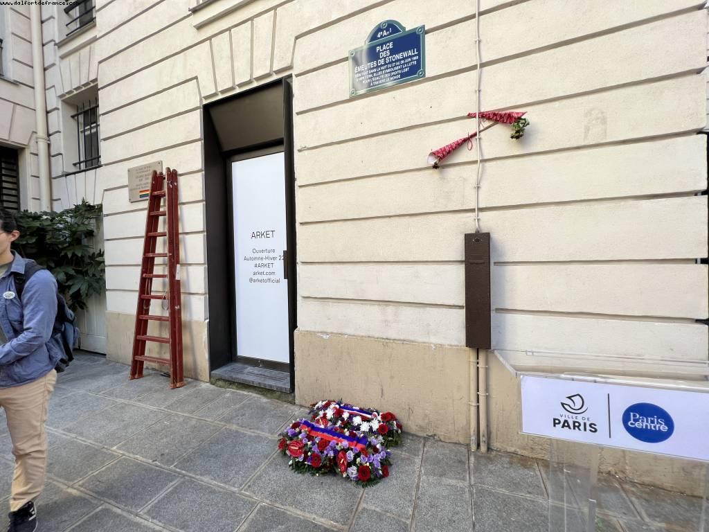 commemoration of the Stonewall riots - Paris, France